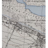 Carte britannique, SAINT-AUBIN-SUR-MER, Juno Beach & Sword Beach, Normandie, 1943