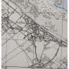 Carte britannique, SAINT-AUBIN-SUR-MER, Juno Beach & Sword Beach, Normandie, 1943