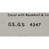 Carte britannique, SAINT-AUBIN-SUR-MER, Juno Beach & Sword Beach, Normandie, 1943