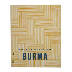 Livret, Pocket Guide to Burma, 1943