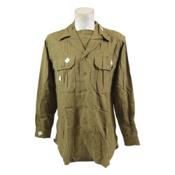 Chemise moutarde, Special, 15 1/2 x 34, 1943, état neuf
