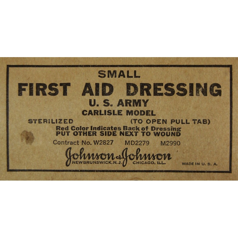 FirstAid Dressing, Small, Carlisle, Johnson & Johnson