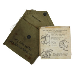 Masque à gaz, Lightweight, OD 7, 1943, complet
