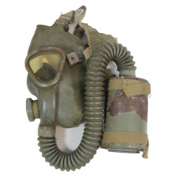 Masque à gaz, Lightweight, OD 7, 1943, complet