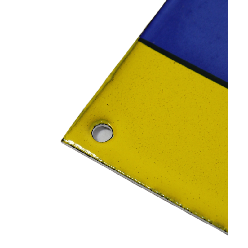 Road sign, Enamelled, Sainte-Mère-Eglise