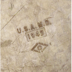 Plateau en résine, US Army Medical Department, CHICAGO MOULDED PROD. CORP. 1945