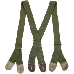 Suspenders, Trousers, Parachutist, M-1942, OD 7