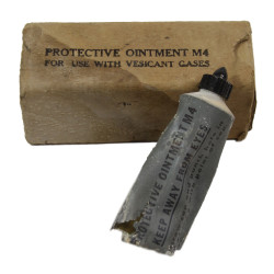 Pommade de protection M4, Protective Ointment, For Use With Vesicant Gases