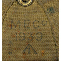 Pochette pour règle de calcul Mk III, mitrailleuse Vickers, M.E. CO. 1939