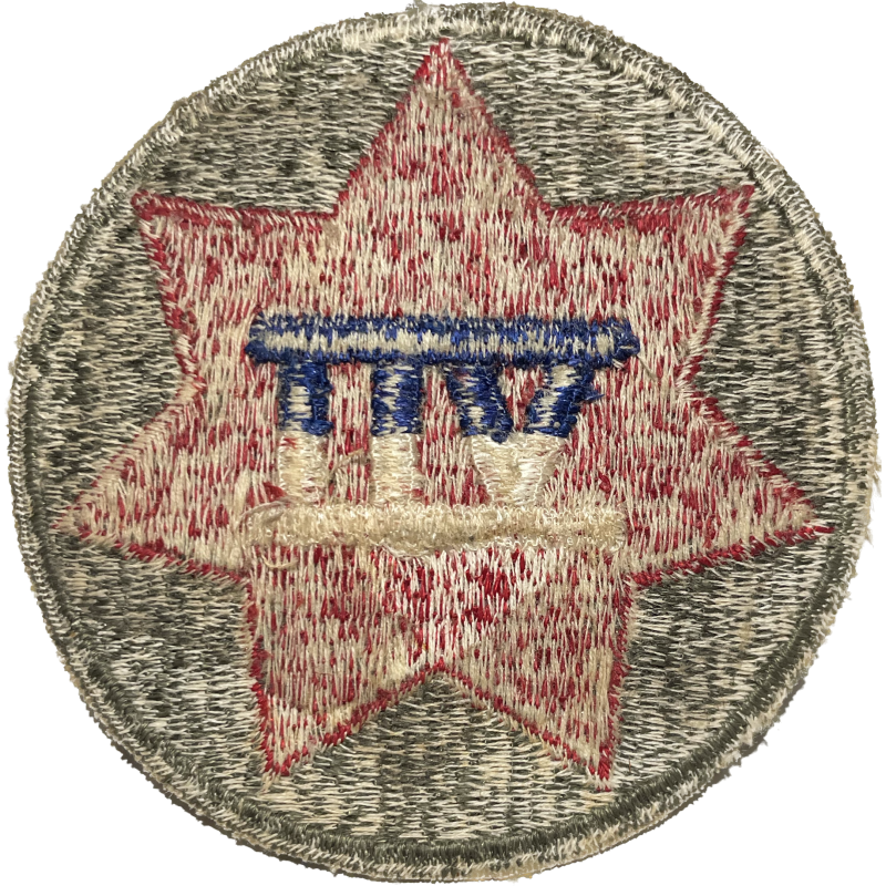 Insigne, VII Corps, US Army, Utah Beach, Ardennes