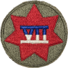 Insigne, VII Corps, US Army, Utah Beach, Ardennes