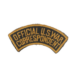 Insigne, Official US War Correspondent