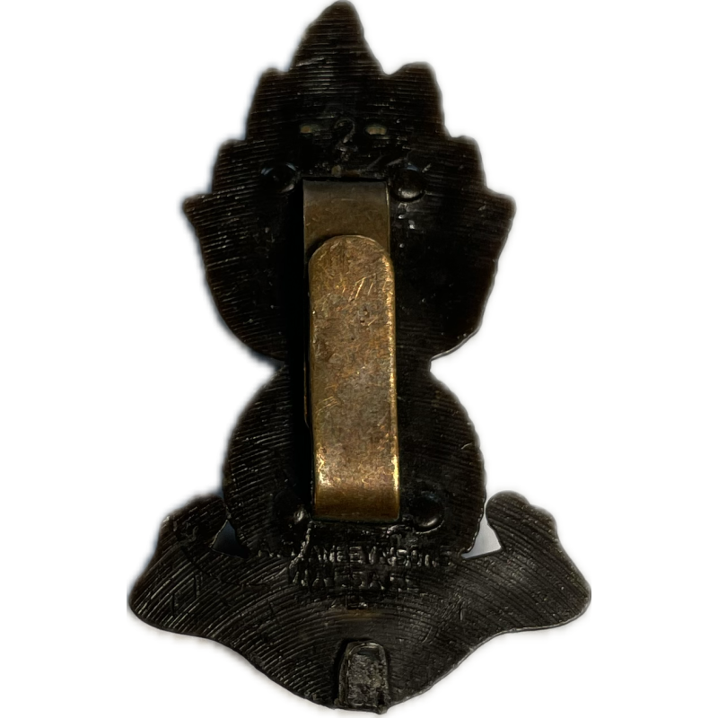 Cap Badge, Officier, Royal Regiment of Artillery, plastique (Economy Issue)
