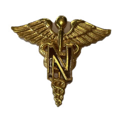 Insigne de col officier, US Army Nurse Corps, N.S. Meyer