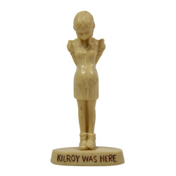 Figurine humoristique, "Kilroy was here"