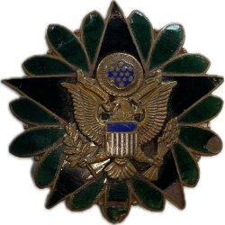Insigne, War Department General Staff, N.S. MEYER INC. NEW YORK, à épingle