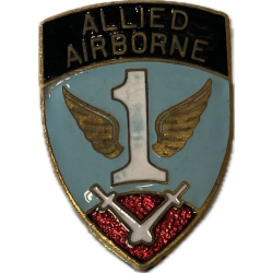 Distinctive Insignia, First Allied Airborne Army, Pin Back