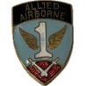 Distinctive Insignia, First Allied Airborne Army, Pin Back