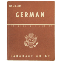 Livret German Language Guide, 1943