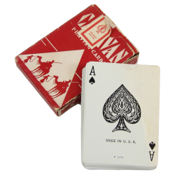 Cards, Playing, CARAVAN, Red