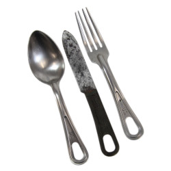Cutlery, Knife, Spoon and Fork, US Army, WALLCO, L.F. & C. 1941
