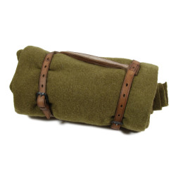 Blanket, US Army, With leather handle