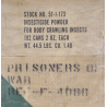 Carton, Prisoners of War, American Red Cross, Insecticide