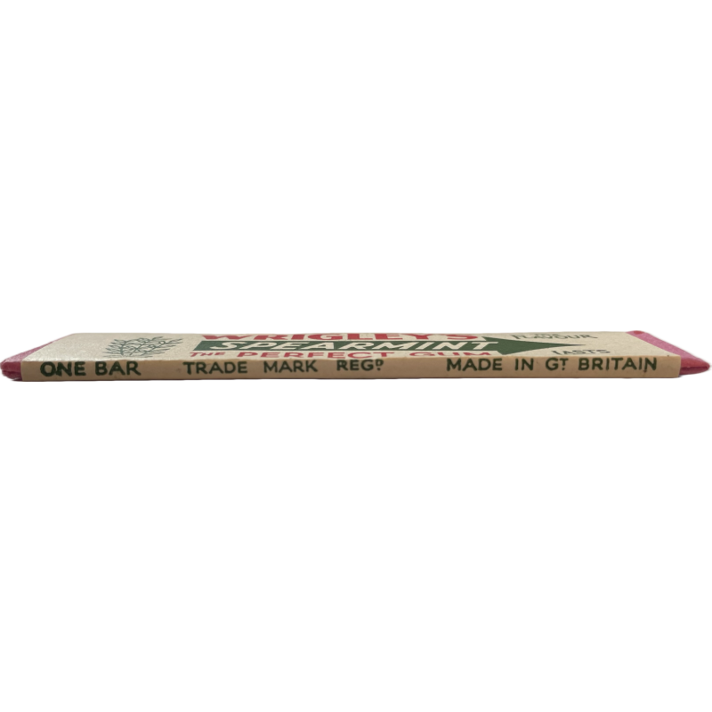 Chewing-gum, WRIGLEY'S, Spearmint, Made in Great Britain for U.S. armed forces