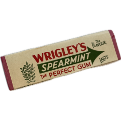 Chewing-gum, WRIGLEY'S, Spearmint, Made in Great Britain for U.S. armed forces