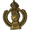 Cap badge, Royal Armoured Corps, RAC, plastique