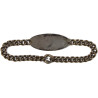 Chain Bracelet and Dog Tags, Sgt. Francis Weiss, Medic, ETO