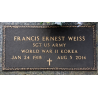 Gourmette et plaques d'identité, Sgt. Francis Weiss, Medic, ETO