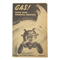 Brochure, Gas! Know Your Chemical Warfare, US Navy, 1941