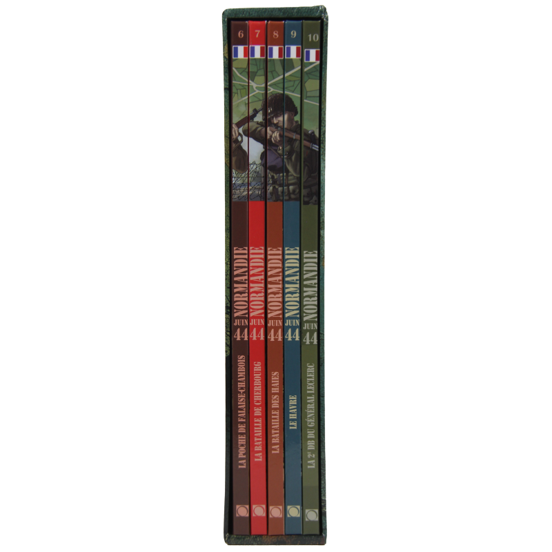 Normandie juin 44 - Bataille de Normandie, Coffret 5 tomes (6-10)