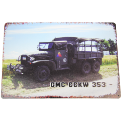 Plate, GMC