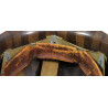Casque M1, pattes fixes, liner FIRESTONE, nominatif, impacté