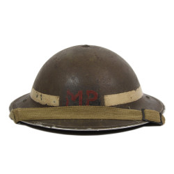Helmet, Mk II, British, 1942, Beach Group, Military Police