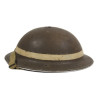 Helmet, Mk II, British, 1942, Beach Group, Military Police Helmet, Mk II, British, 1942, Beach Group, Military Police