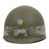 Casque M1, pattes fixes, liner WESTINGHOUSE, Major, nominatif