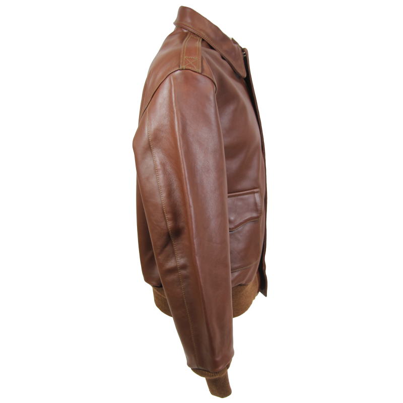 Jacket A-2, Horsehide Leather, Luxe, Monarch Mfg. Co.