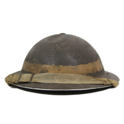 Helmet, Mk II, British, 1940-1941, Royal Corps of Signals, Beach Group