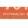 Journal divisionnaire, Trail Blazer, 70th Infantry Division, Vol. 1, No. 2, décembre 1943