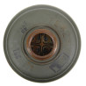 Masque à gaz M30 allemand, 1940, avec boîtier, 1942, nominatif, 3. Fallschirmjäger-Division, Cote 192