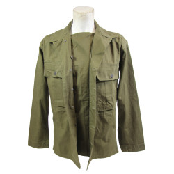 Jacket, HBT (Herringbone Twill), Special, OD 7, US Army, 36R Jacket, HBT (Herringbone Twill), Special, OD 7, US Army, 36R