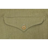 Trousers, Wool, Serge, OD