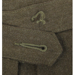 Jupe en drap de laine, troupe, WAAC, taille 14, 1943