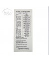 Autocollant, nomenclature, boite de premier secours
