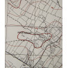 Map, British, THAON, Putot-en-Bessin, Bretteville-l'Orgueilleuse, Normandy, 1943