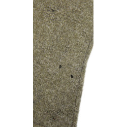 Gloves, Wool, with Leather Palm, US Army, Size 9, SUTTON'S