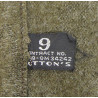 Gloves, Wool, with Leather Palm, US Army, Size 9, SUTTON'S